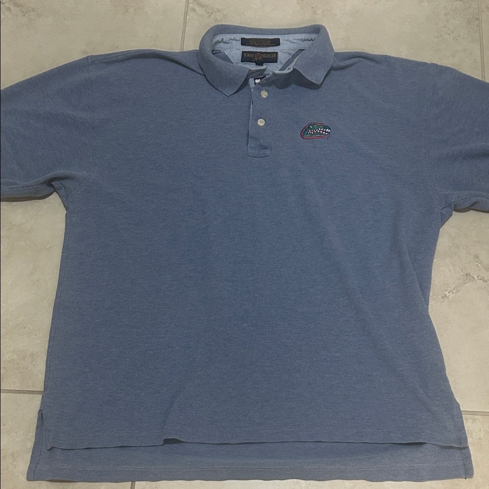 Tommy Hilfiger Golf Florida Gators Blue Polo Shirt